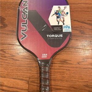 Vulcan Torque Composite Pickleball Paddle Pink/Purple Brand New Never Used